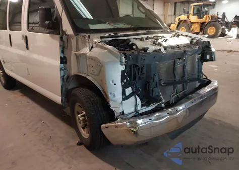 2016 GMC Savana 2500 Work Van z USA, uszkodzony, nr VIN 1GTW7AFF9G1904828